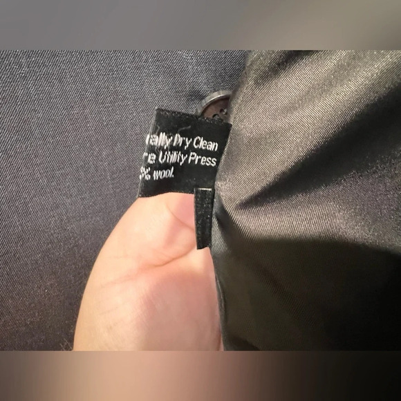 Milano Moda 100% Wool Men's Suit Jacket 42L - Picture 10 of 10